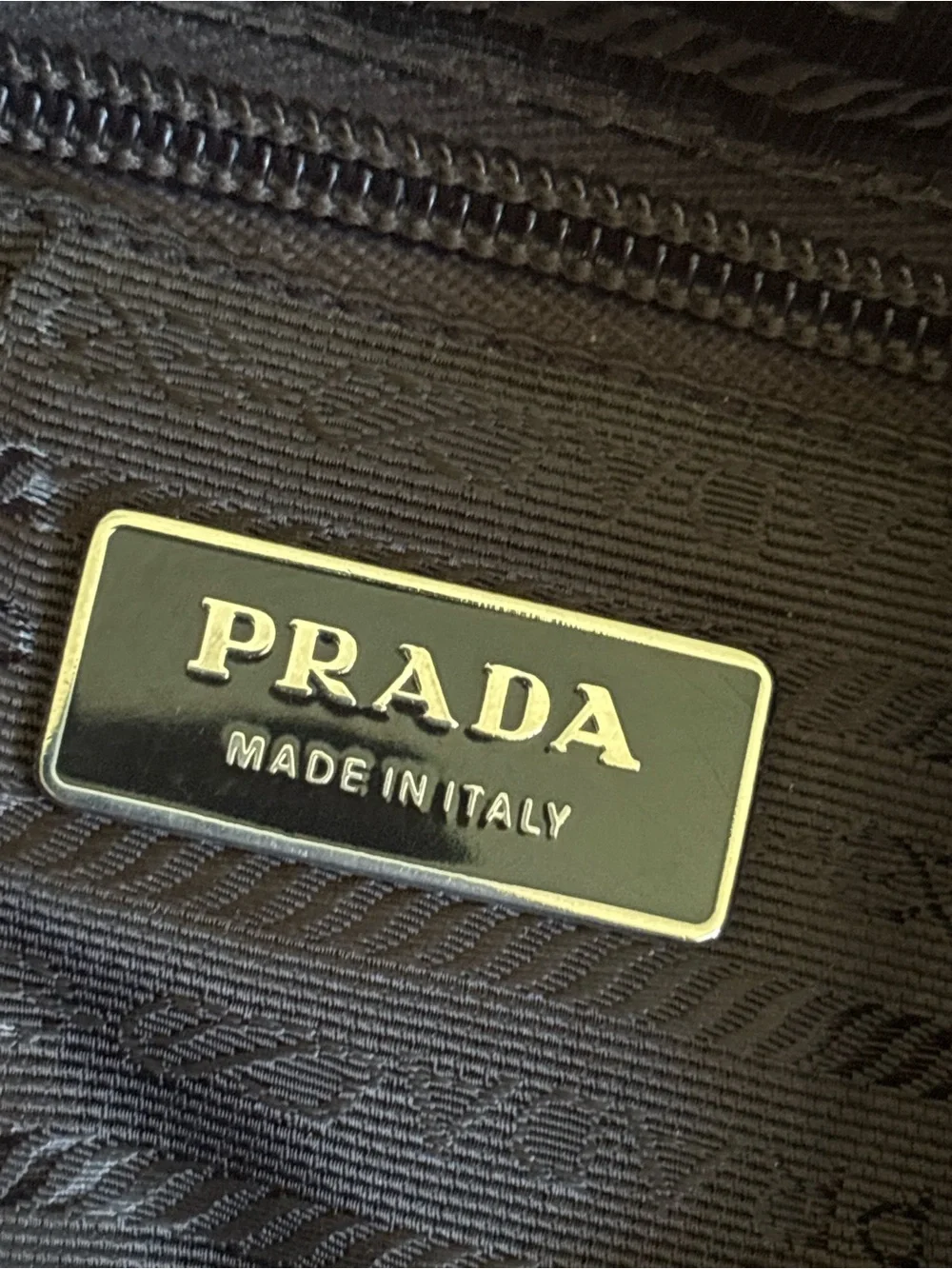 Prada Tessuto Olive/Brown Nylon Crossbody Messenger Bag